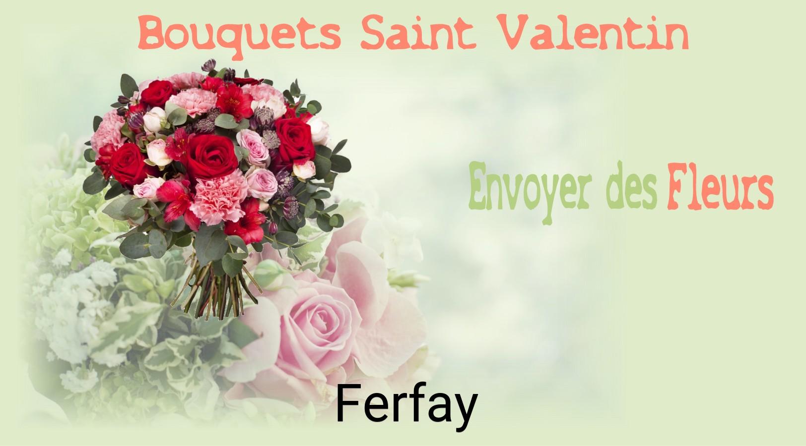 Roses de Saint-Valentin livrées à Ferfay